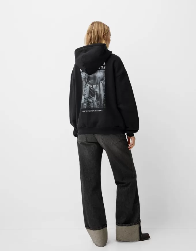Tryckt hoodie Tryckt hoodie