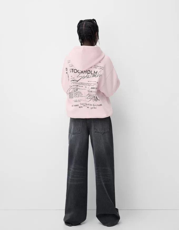 Tryckt hoodie Tryckt hoodie