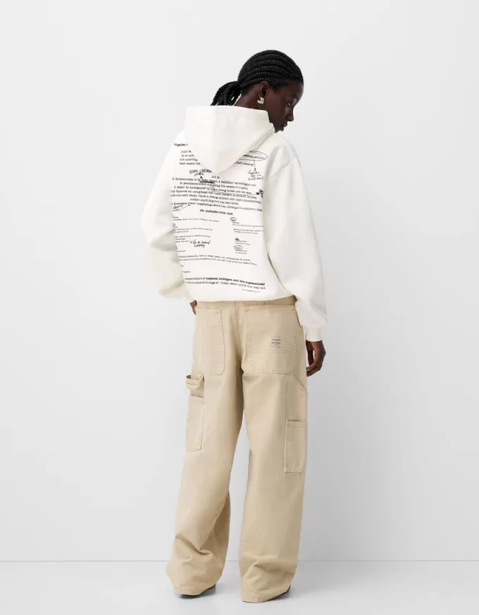 Tryckt hoodie Tryckt hoodie