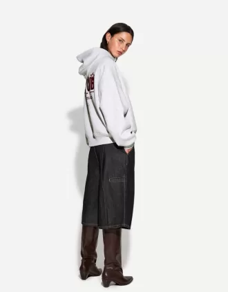 Tryckt hoodie
