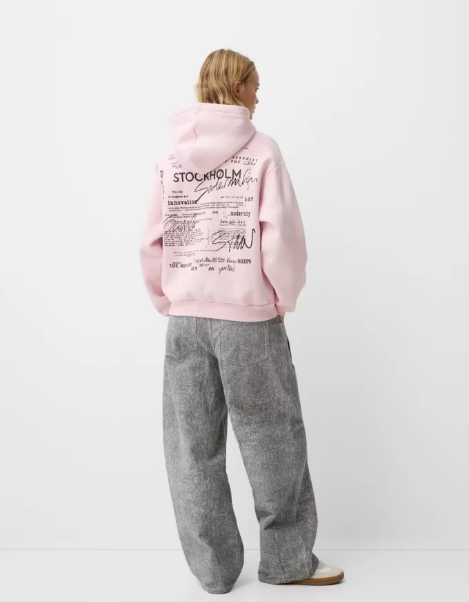 Tryckt hoodie Tryckt hoodie