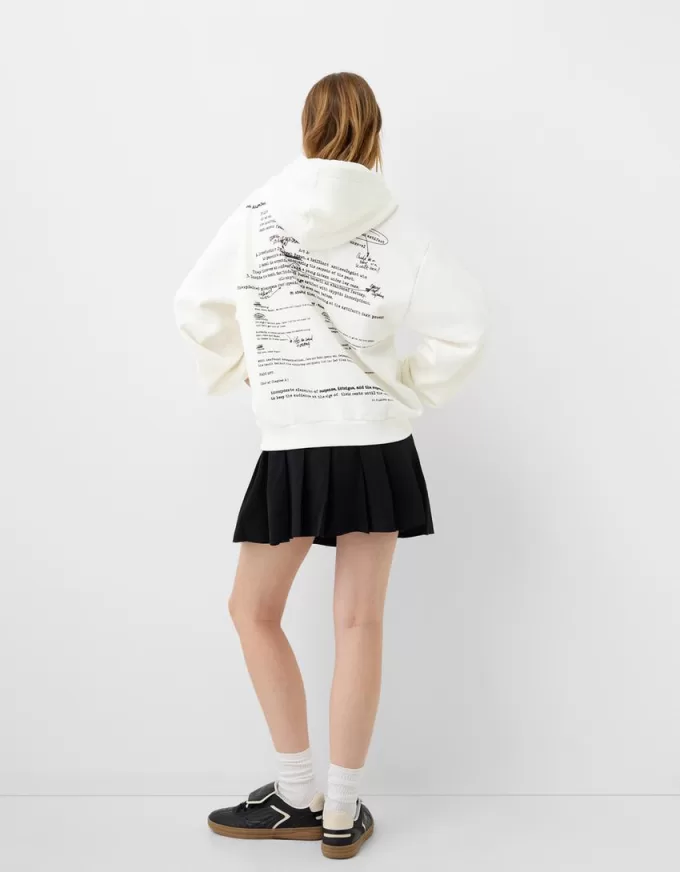 Tryckt hoodie Tryckt hoodie