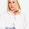 Tryckt hoodie