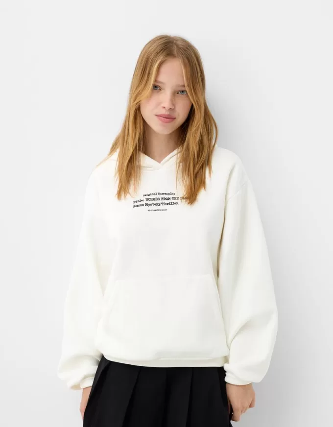 Tryckt hoodie Tryckt hoodie