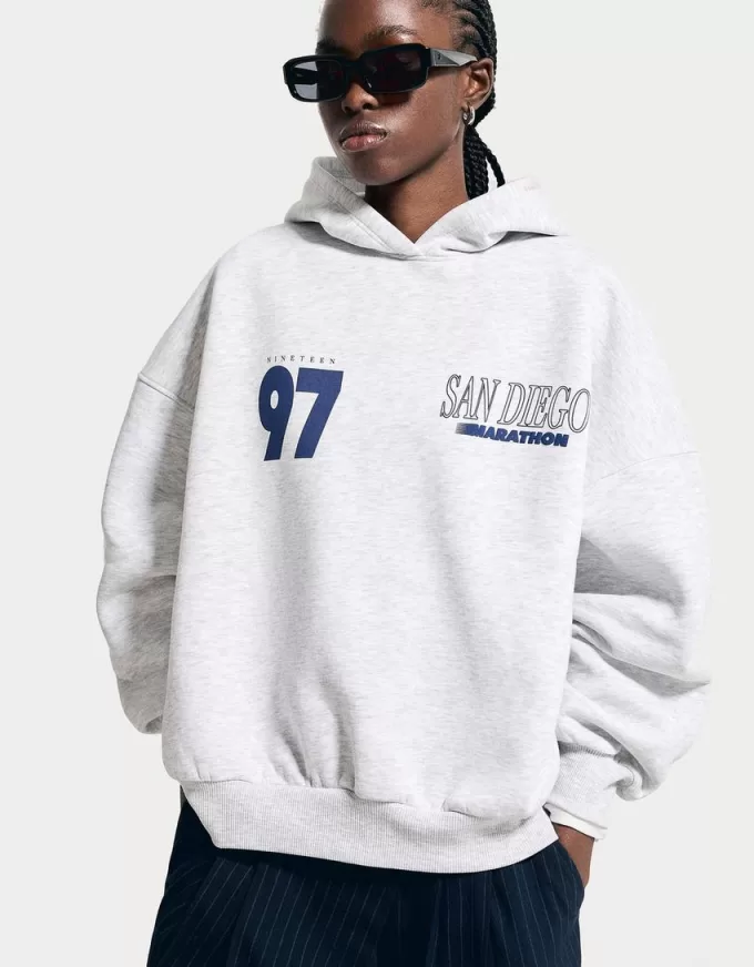 Tryckt hoodie Tryckt hoodie