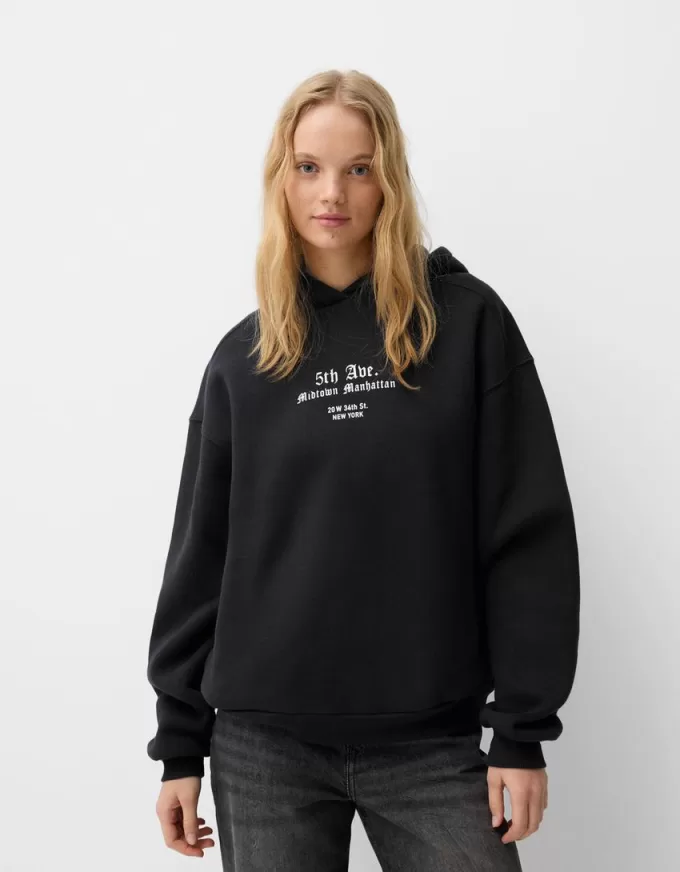 Tryckt hoodie Tryckt hoodie