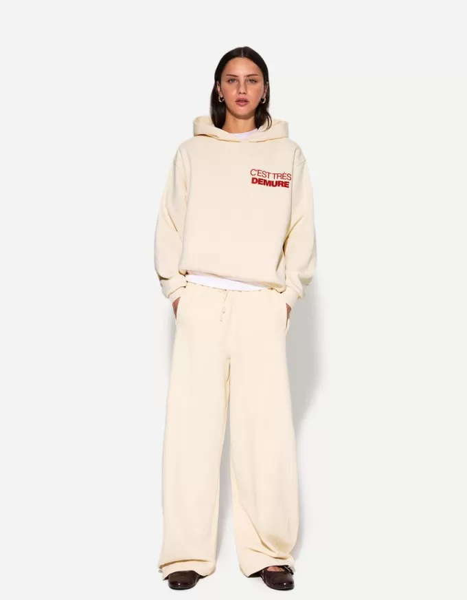 Tryckt hoodie