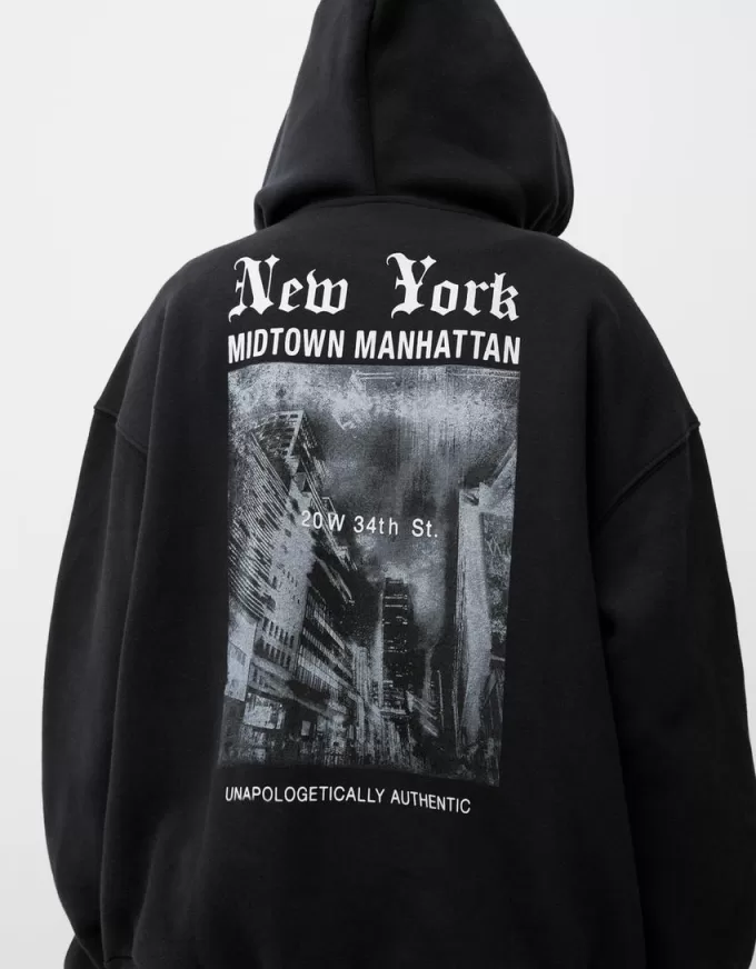 Tryckt hoodie Tryckt hoodie