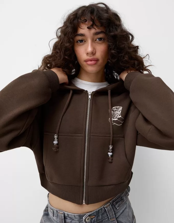 Tryckt hoodie Tryckt hoodie