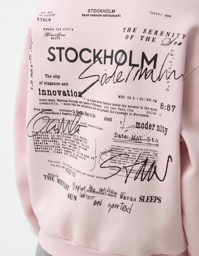 Tryckt hoodie Tryckt hoodie