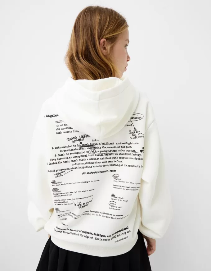 Tryckt hoodie Tryckt hoodie