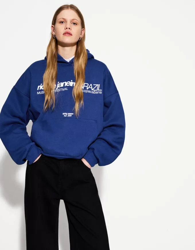 Tryckt hoodie Tryckt hoodie