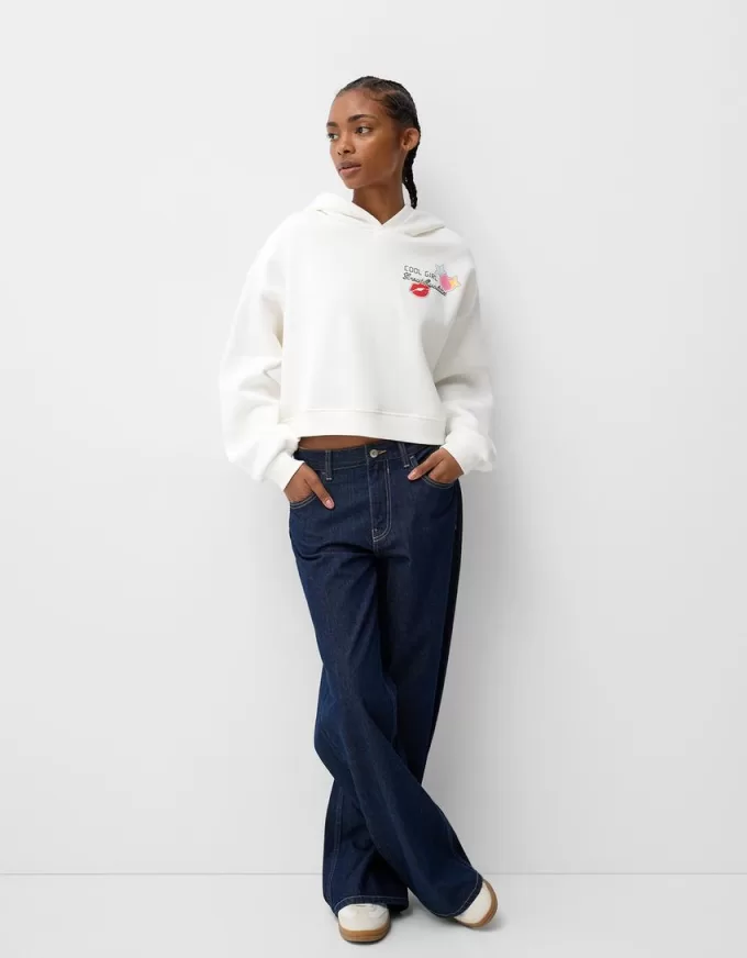Tryckt hoodie Tryckt hoodie