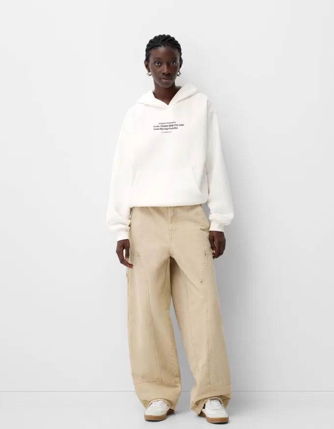 Tryckt hoodie Tryckt hoodie