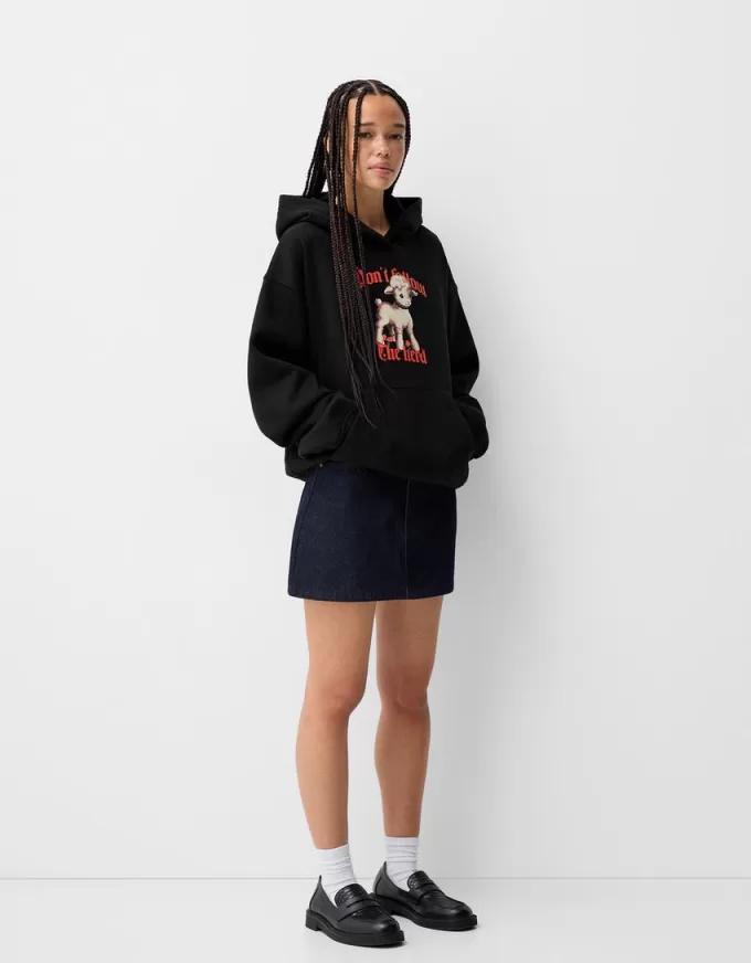 Tryckt hoodie Tryckt hoodie