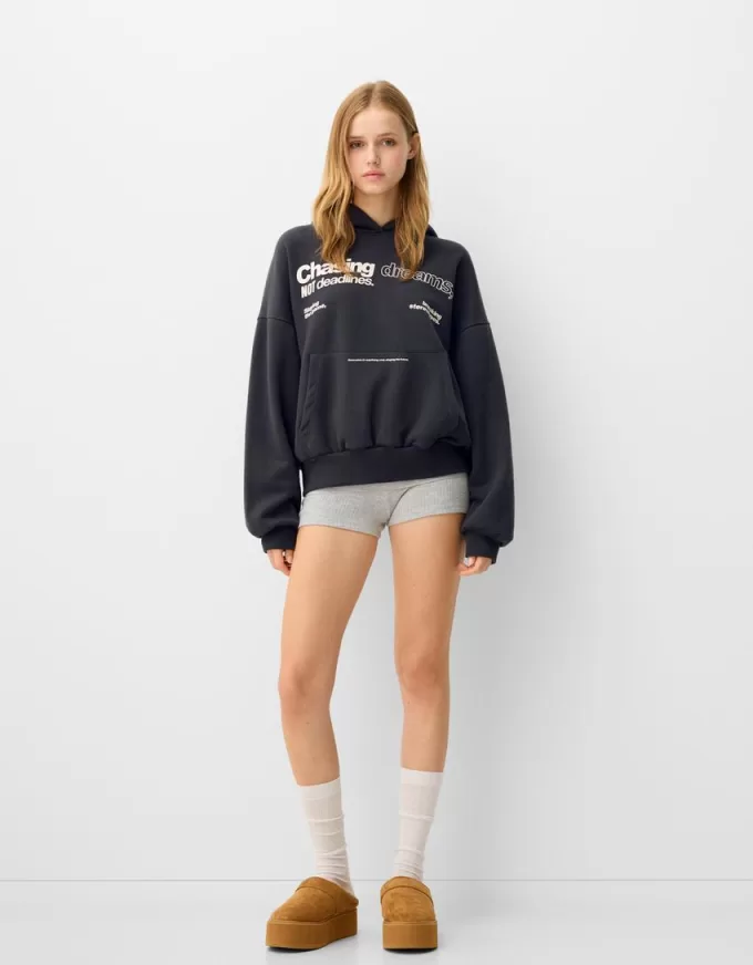 Tryckt hoodie Tryckt hoodie