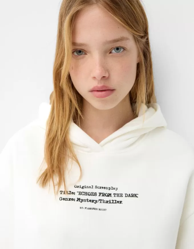 Tryckt hoodie Tryckt hoodie