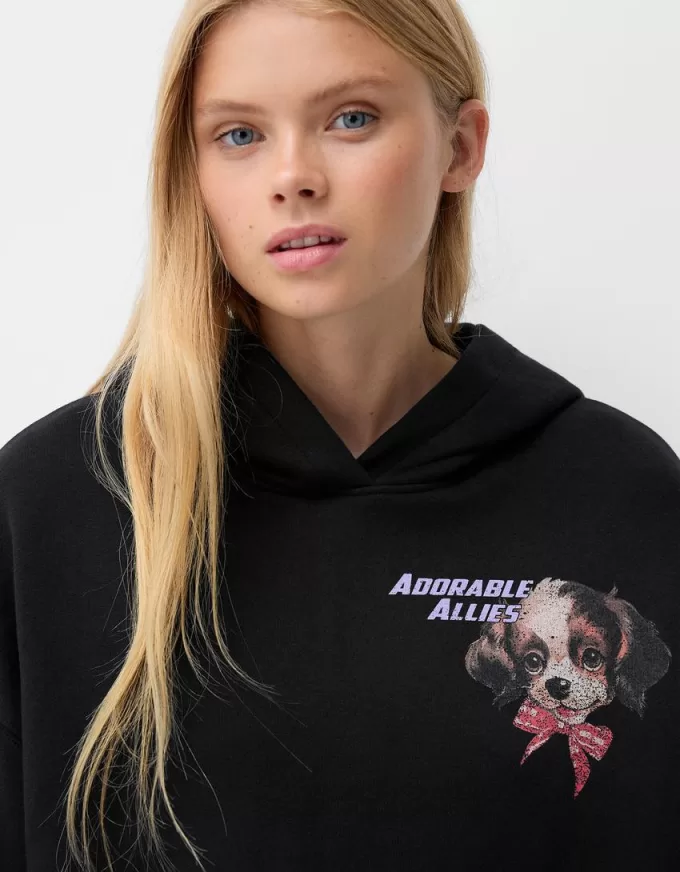 Tryckt hoodie Tryckt hoodie