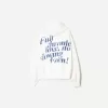 Tryckt hoodie