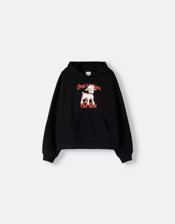 Tryckt hoodie Tryckt hoodie