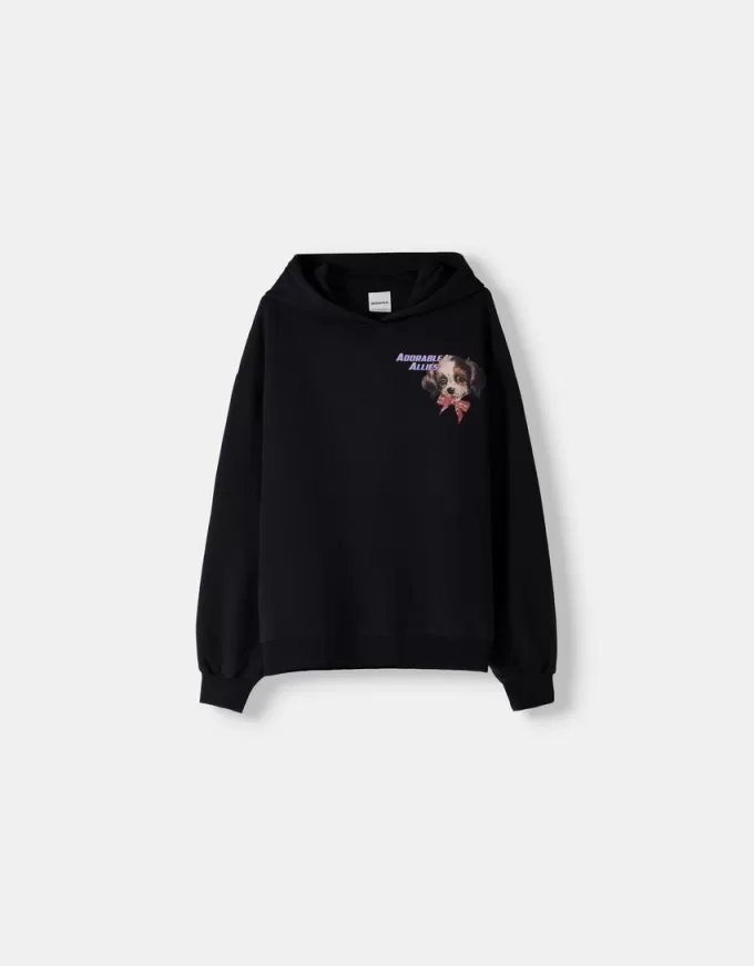 Tryckt hoodie Tryckt hoodie