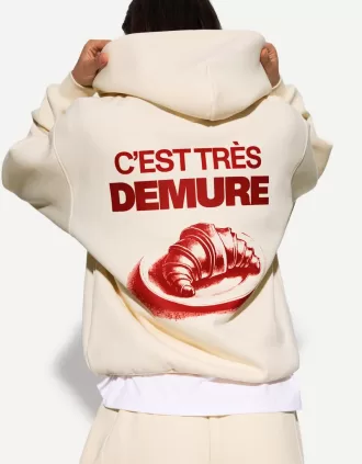 Tryckt hoodie
