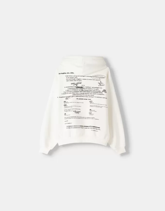 Tryckt hoodie Tryckt hoodie