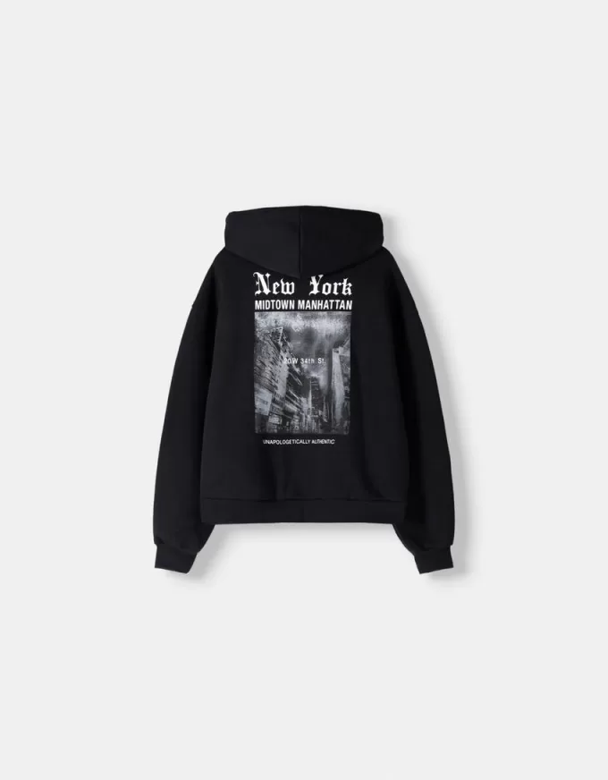 Tryckt hoodie Tryckt hoodie