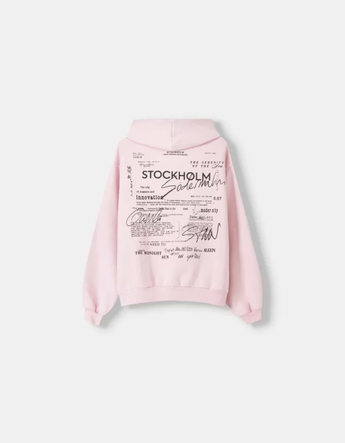 Tryckt hoodie Tryckt hoodie