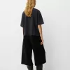 Tryckt kortärmad oversize T-shirt Tryckt kortärmad oversize T-shirt