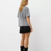Tryckt kortärmad oversize T-shirt Tryckt kortärmad oversize T-shirt