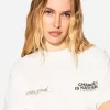 Tryckt kortärmad oversize T-shirt Tryckt kortärmad oversize T-shirt