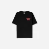 Tryckt kortärmad oversize T-shirt Tryckt kortärmad oversize T-shirt