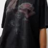 Tryckt kortärmad oversize T-shirt Tryckt kortärmad oversize T-shirt