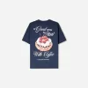 Tryckt kortärmad oversize T-shirt Tryckt kortärmad oversize T-shirt