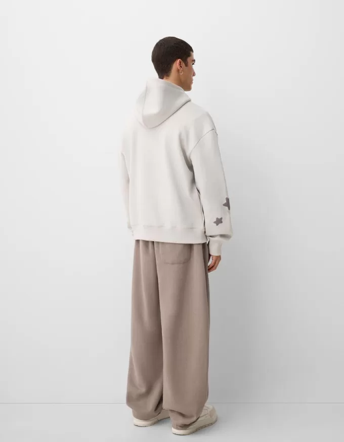 Tryckt oversize hoodie Tryckt oversize hoodie