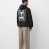 Tryckt oversize hoodie Tryckt oversize hoodie