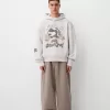 Tryckt oversize hoodie Tryckt oversize hoodie