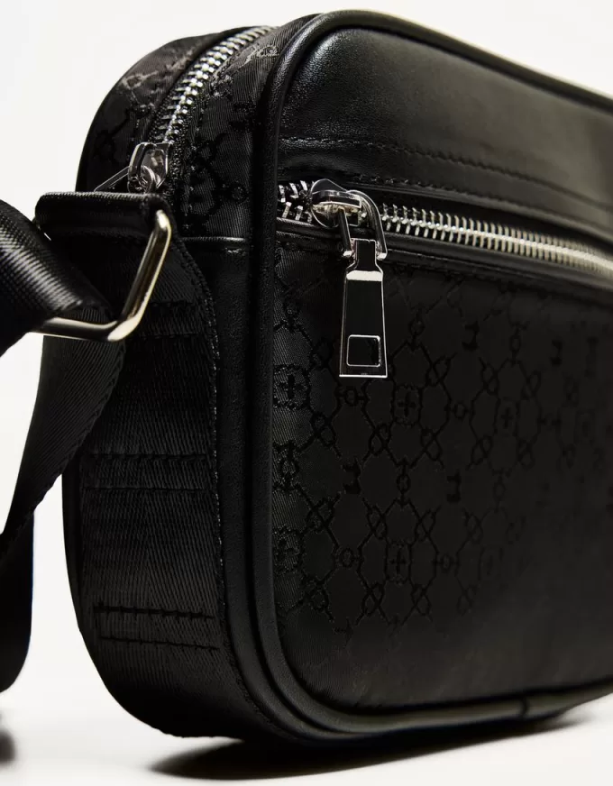 Tryckt teknisk crossbody-väska Tryckt teknisk crossbody-väska