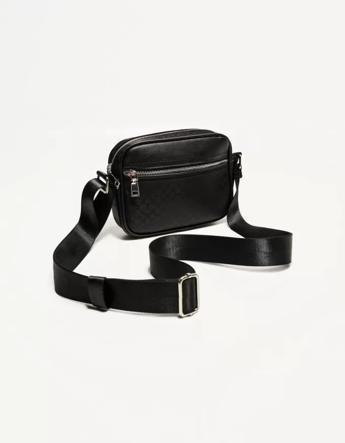 Tryckt teknisk crossbody-väska Tryckt teknisk crossbody-väska