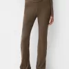 Utsvängda ribbade culottes Utsvängda ribbade culottes