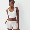 Våffelstickade shorts Våffelstickade shorts