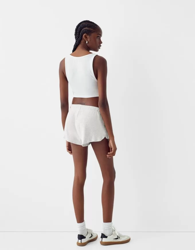 Våffelstickade shorts Våffelstickade shorts