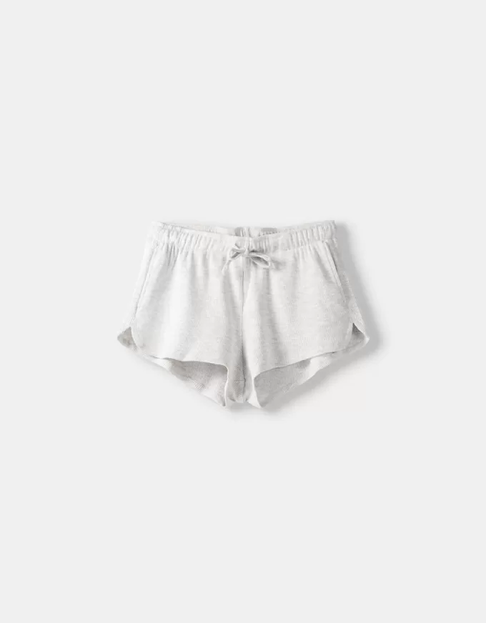 Våffelstickade shorts Våffelstickade shorts
