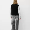 Vändbar faux shearling-väst Vändbar faux shearling-väst
