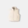 Vändbar faux shearling-väst Vändbar faux shearling-väst