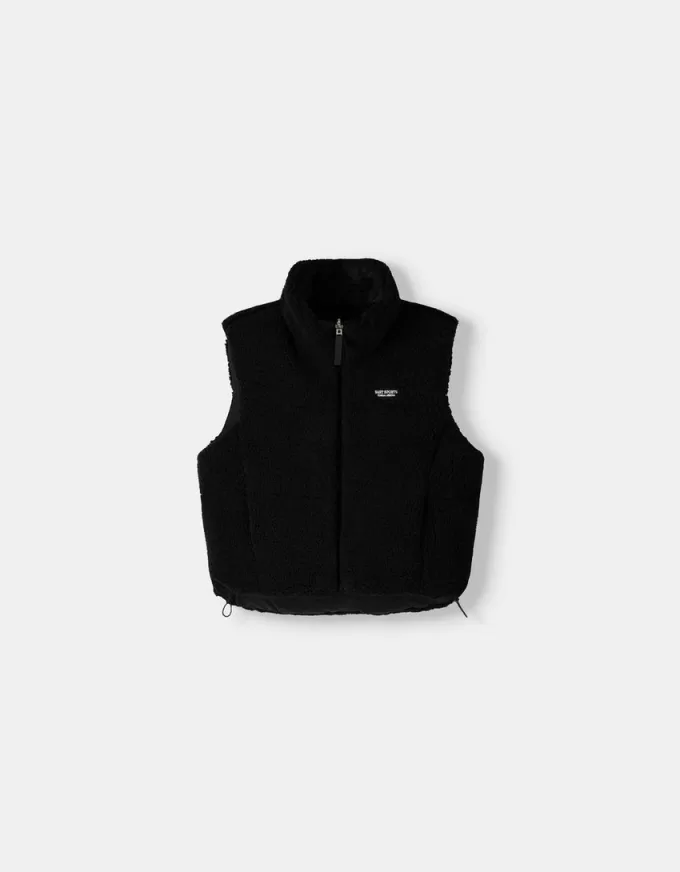Vändbar faux shearling-väst Vändbar faux shearling-väst