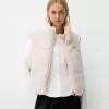 Vändbar faux shearling-väst Vändbar faux shearling-väst