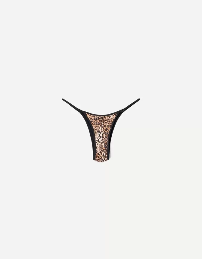 Vändbara bikinitrosor med djurtryck Vändbara bikinitrosor med djurtryck