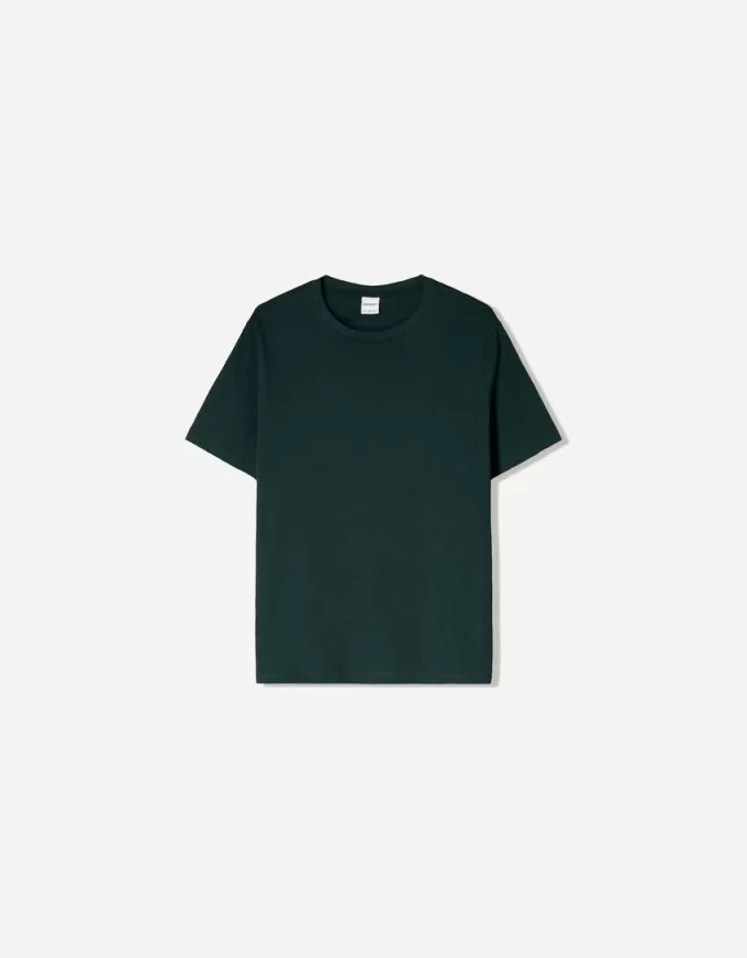 Vanlig kortärmad t-shirt Vanlig kortärmad t-shirt